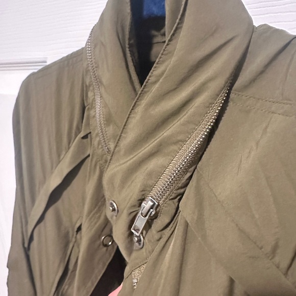 Free People Olive Utility Jacket - Picture 3 of 4